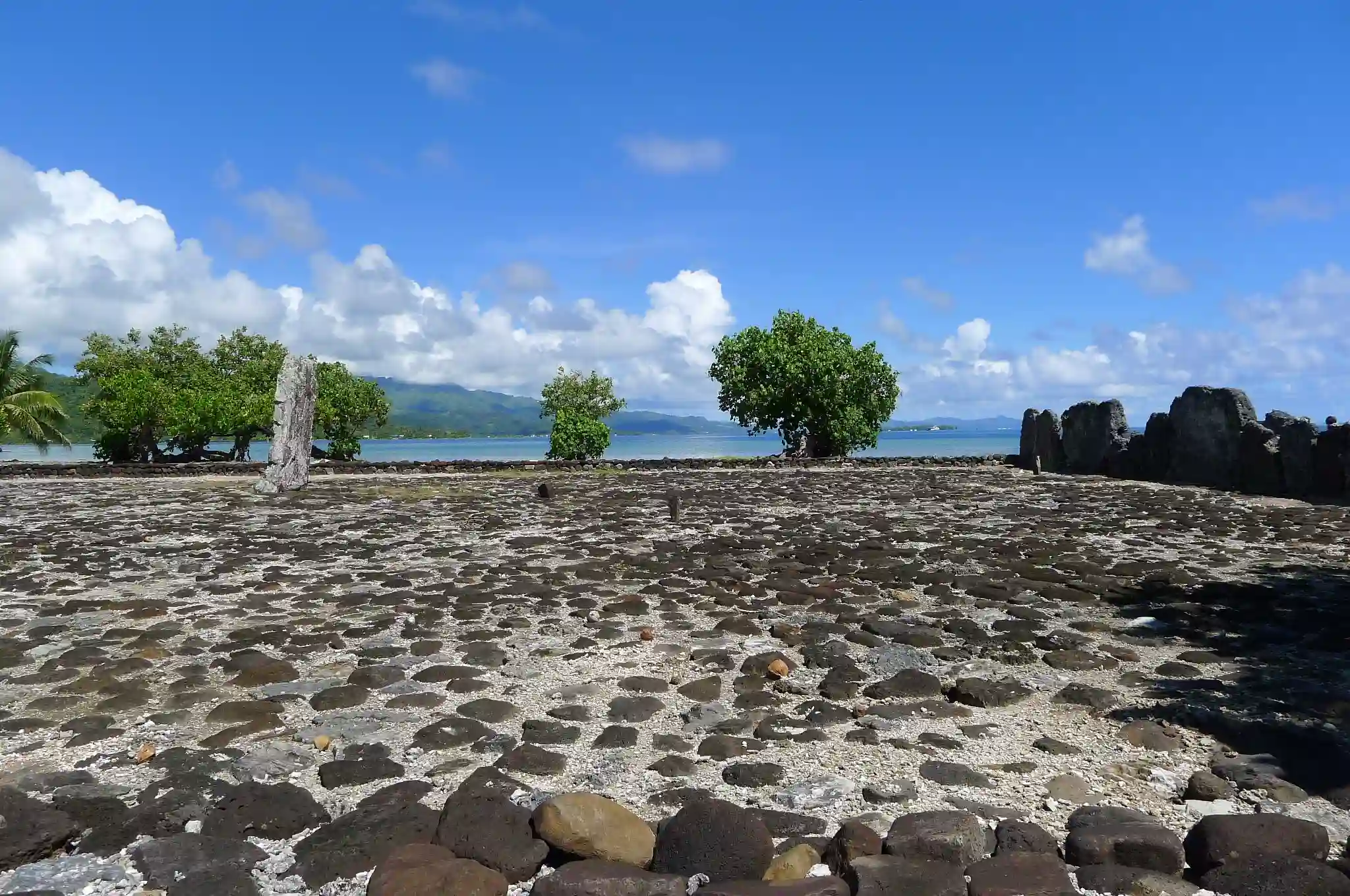 De arkæologiske udgravninger på Raiatea