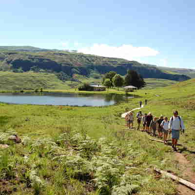 Sunway Guided walk in the Drakensberg (Sandra Jacobs)