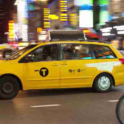 Taxa ved Times Square, New York, City, USA, www.nycgo.com