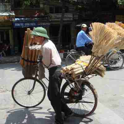 Cykler er et foretrukkent transportmiddel, Vietnam