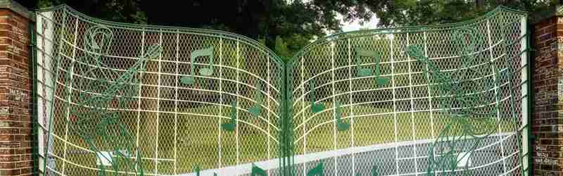 The gates of Graceland