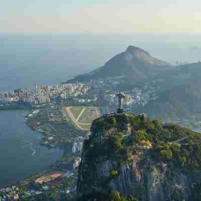 Rio de Janeiro, kristusstatuen og udsigt til bugten