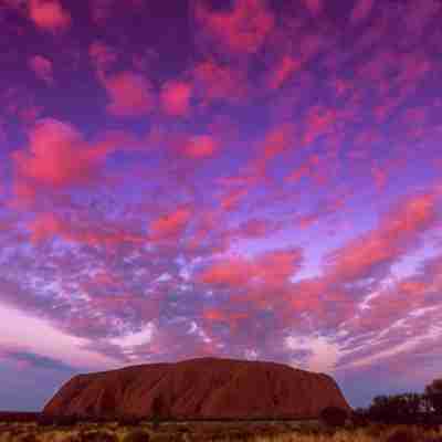 Solnedgang over Uluru, Australien - Copy