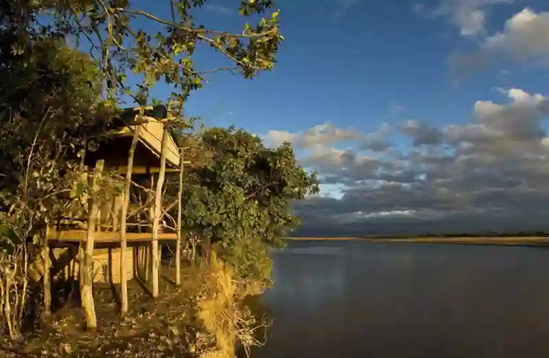 Rejs til South Luangwa i Zambia og bo på Island Bush Camp