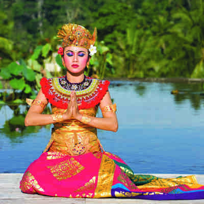 Bali danser, Indonesien