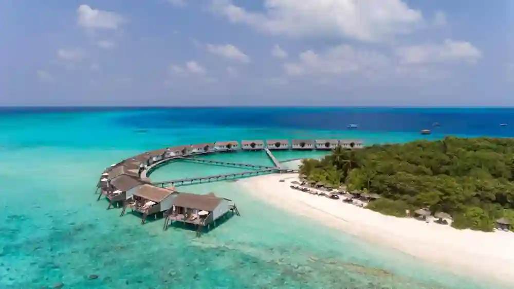 Water Villa på Reethi Beach Resort Maldiverne