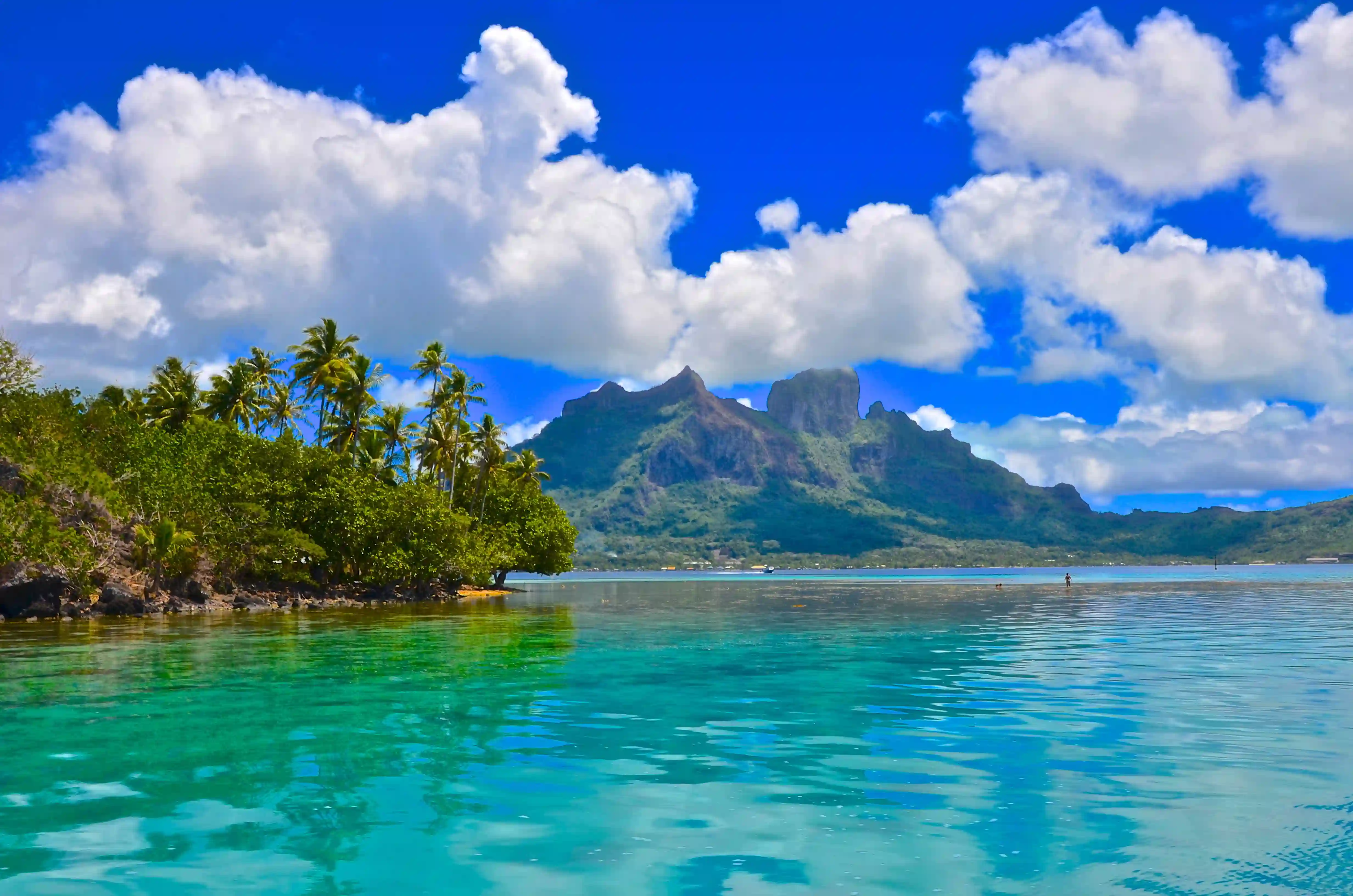 Det ligner næsten et postkort, Bora Bora, Fransk Polynesien