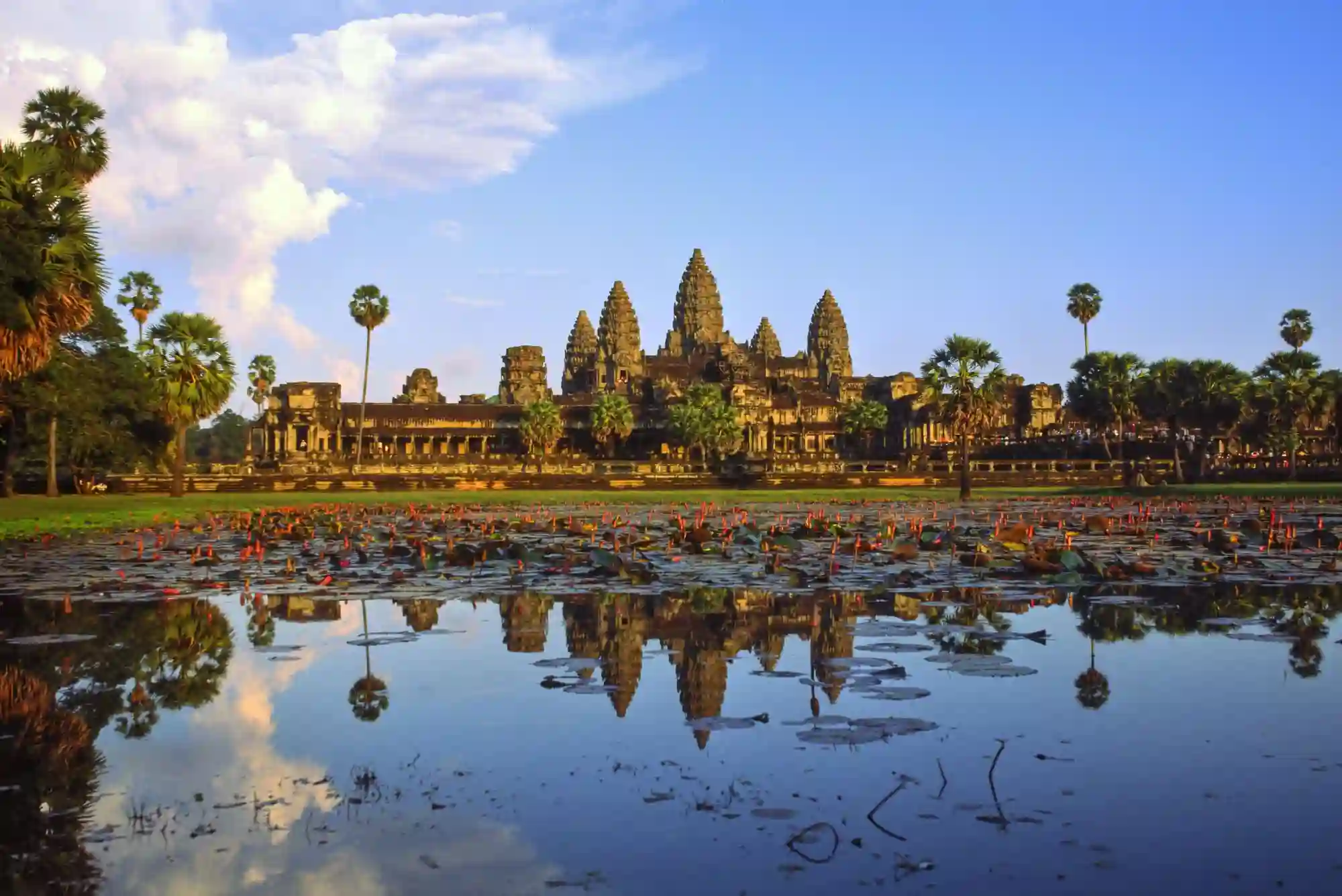 Portkortbillede fra Angkor Wat, Siem Reap, Cambodia