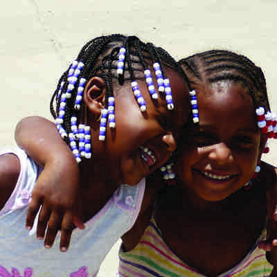 Befolkningen i Kap Verde er venlige - og meget smilende