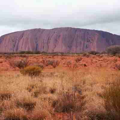 Uluru i let dis, Australien