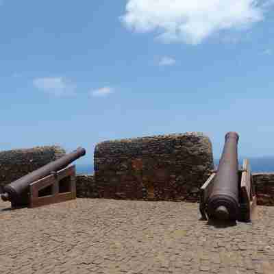 En tidligere fæstning på Santiago, Kap Verde