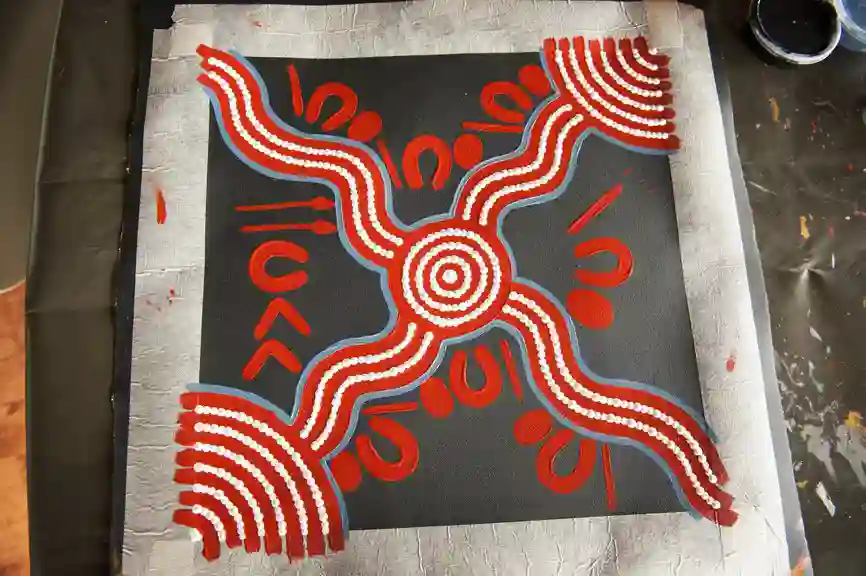 Aboriginalt maleri, Australien