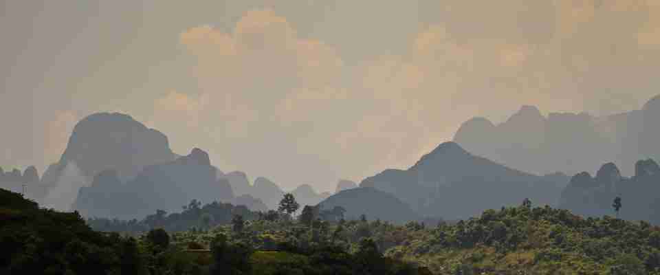 Flotte bjerge, Khao Sok, Thailand