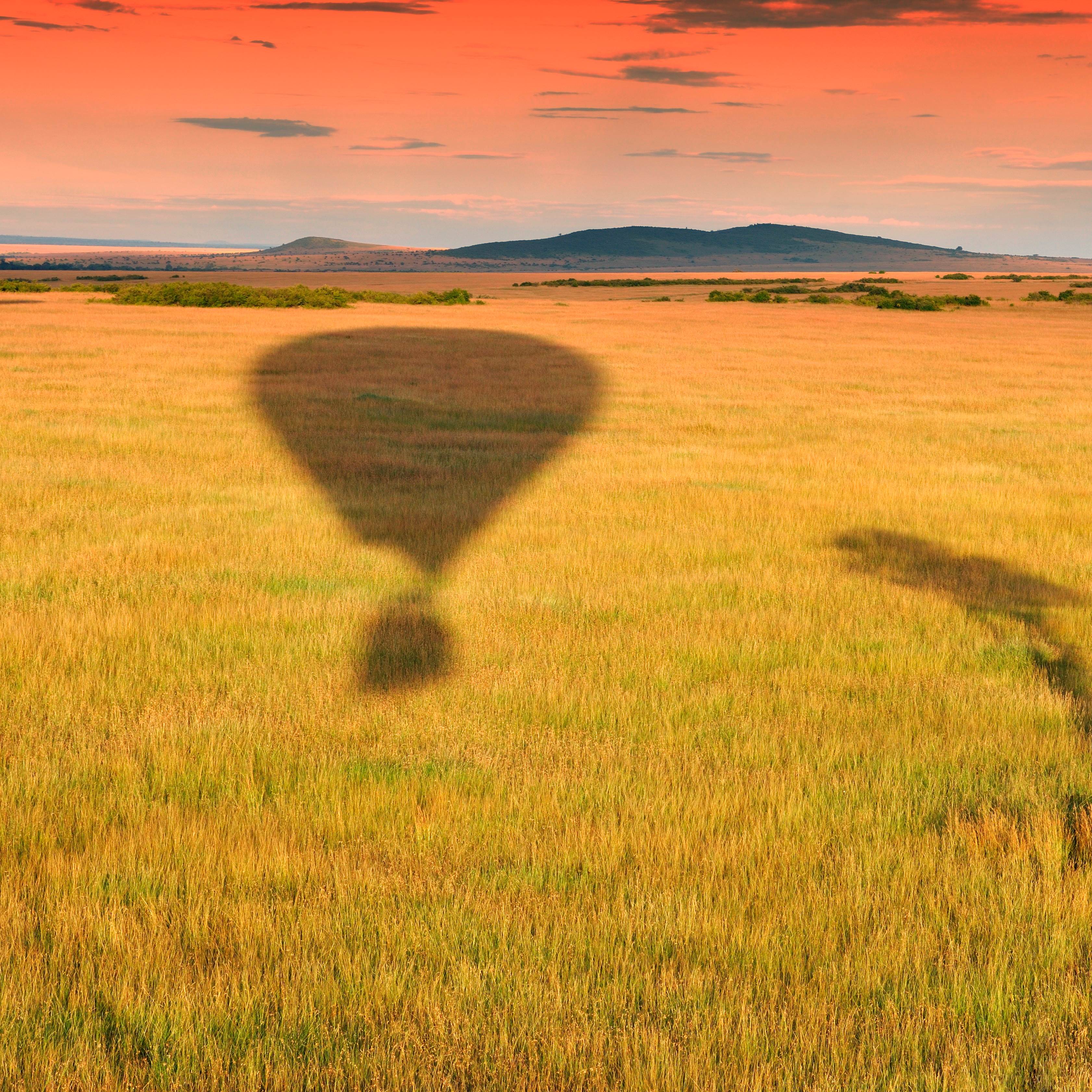 Ballonflyvning over Masai Mara, Kenya