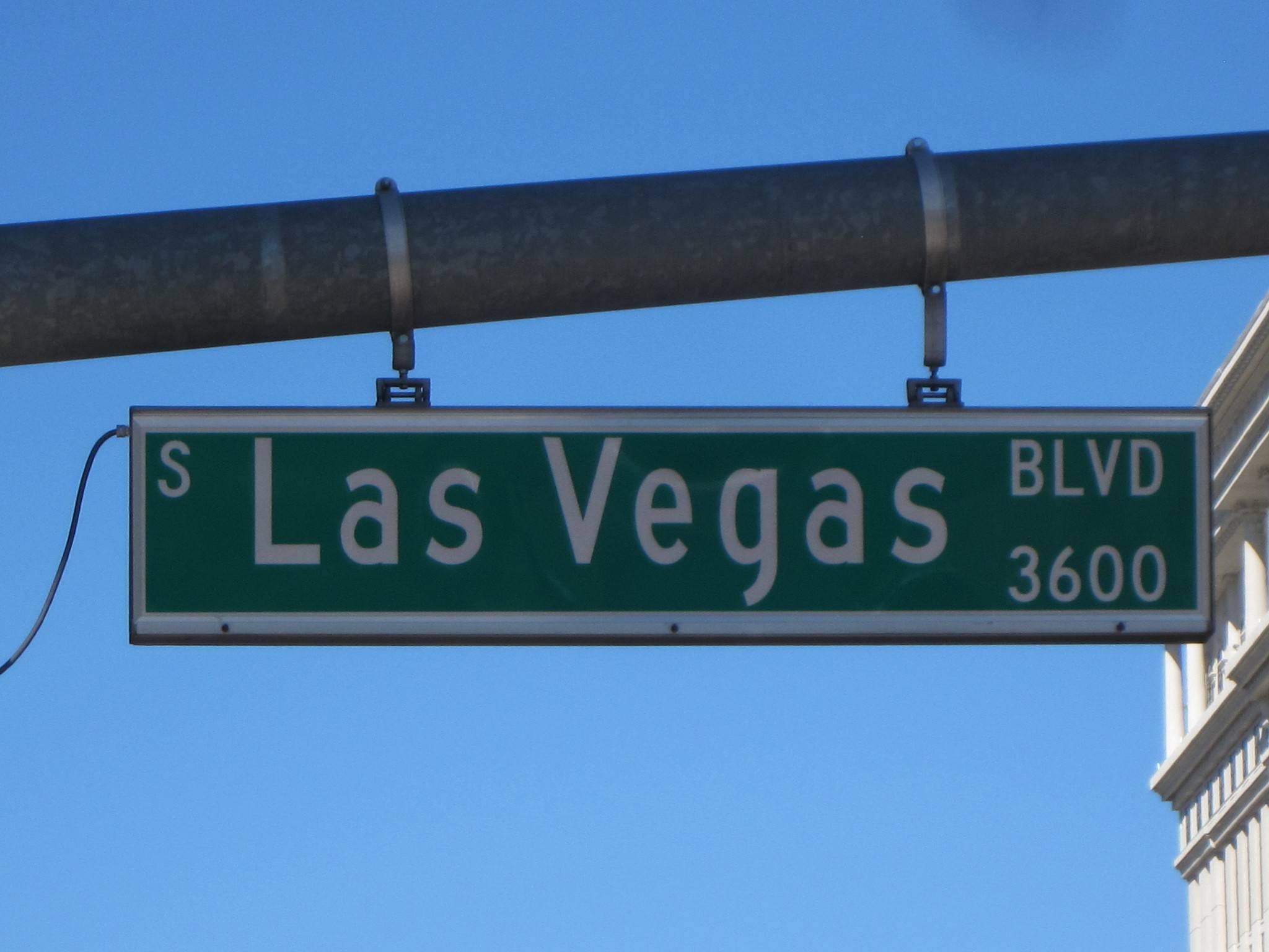 Vejskilt i Las Vegas