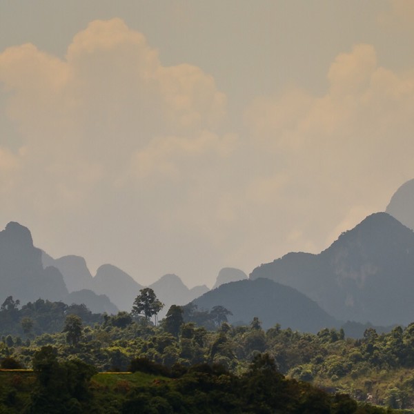Flotte bjerge, Khao Sok, Thailand