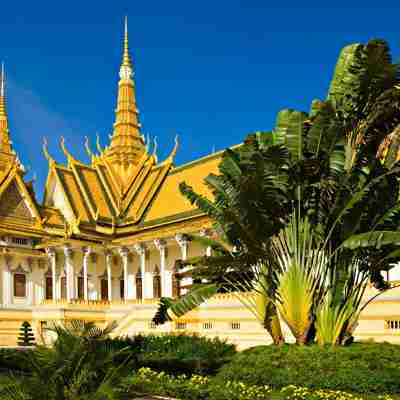 Det royale palads, Pnom Penh, Cambodia