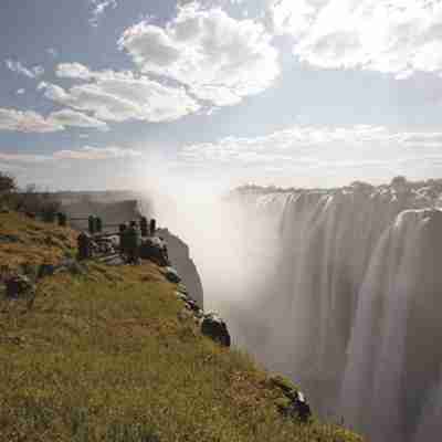 Smuk udsigt til Victoria Falls