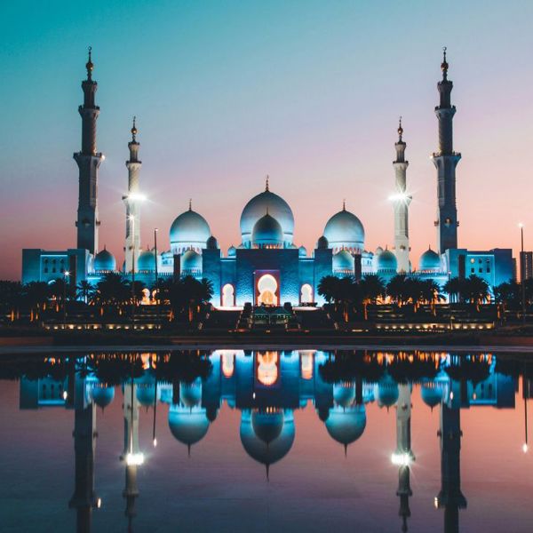 Aften i Abu Dhabi
