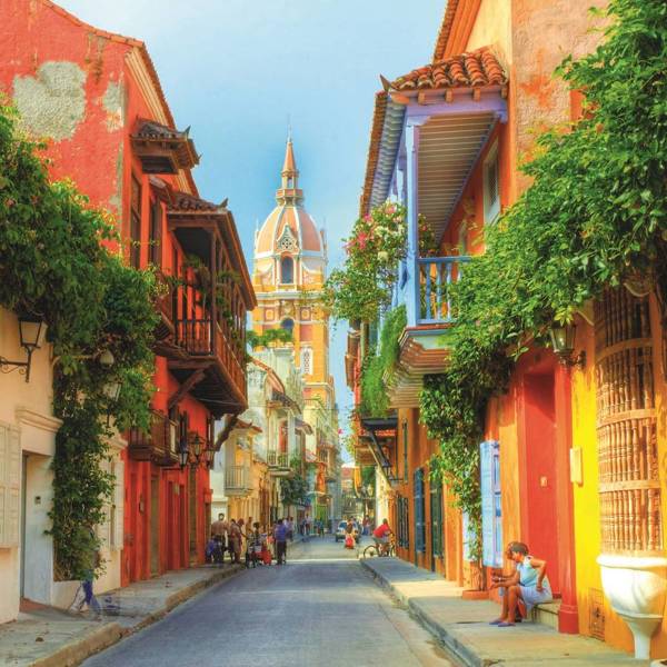 Cartagena i Colombia