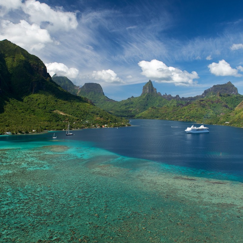 Cook's Bay, Moorea, Fransk Polynesien
