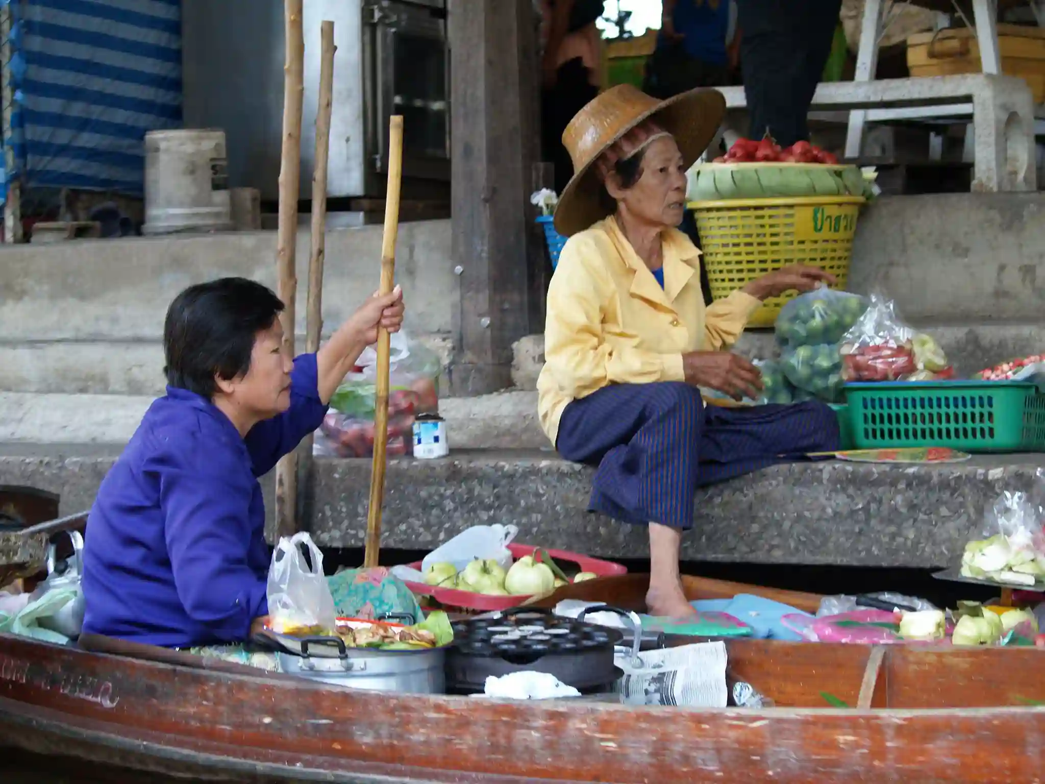 Man kommer helt tæt på dagliglivet i Bangkok, Thailand