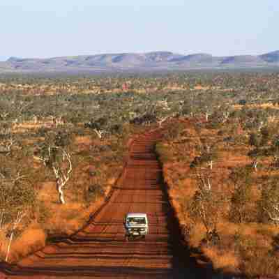 Gibb River Road med sin røde jord, Australien