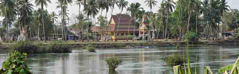 Idyllske omgivelser ved de 4000 øer, Laos