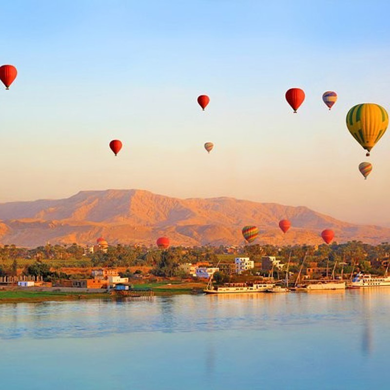 Luftballon over Luxor