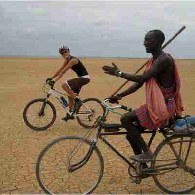 Cykeltur med masai