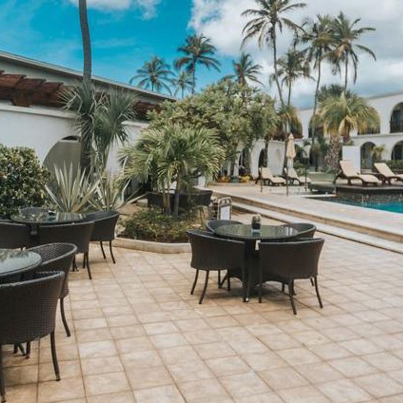 Restaurant ved poolen - mindre