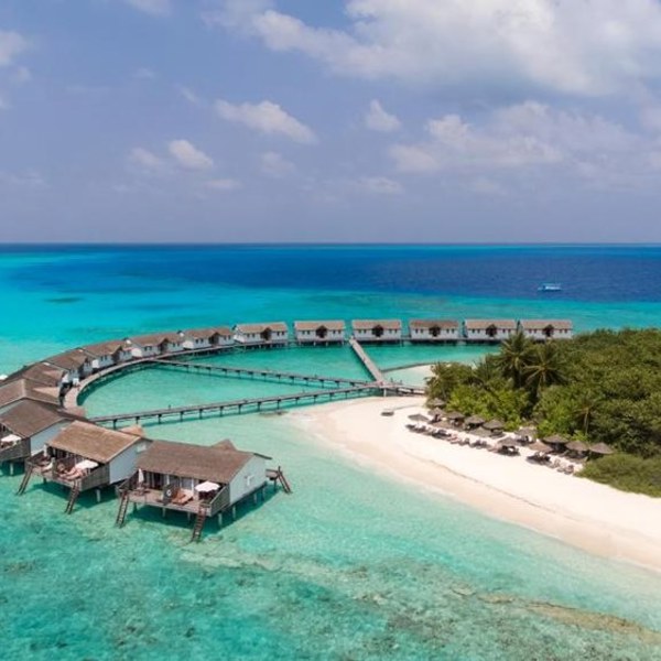 Water Villa på Reethi Beach Resort Maldiverne