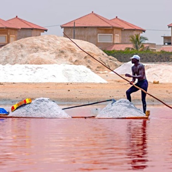 Lac Rose i Senegal