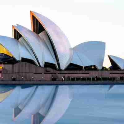 Sydney Operahus i solnedgang, Australien