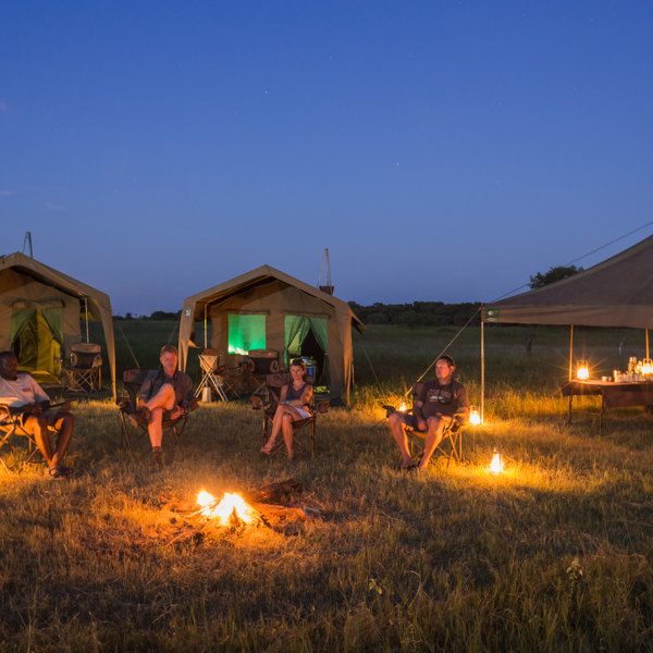 Camping Botswana