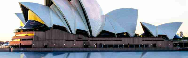 Sydney Operahus i solnedgang, Australien