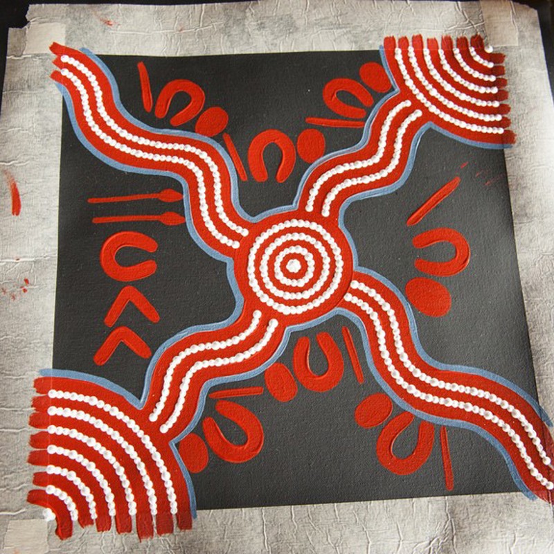 Aboriginalt maleri, Australien