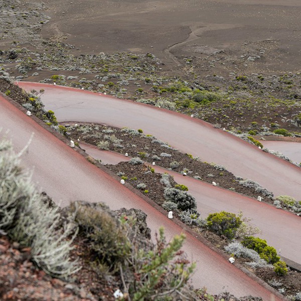 Snoede veje, Piton de la Fournaise