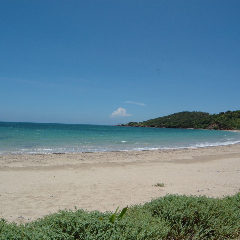 Roatan er en kridhvid sanstrand i Honduras